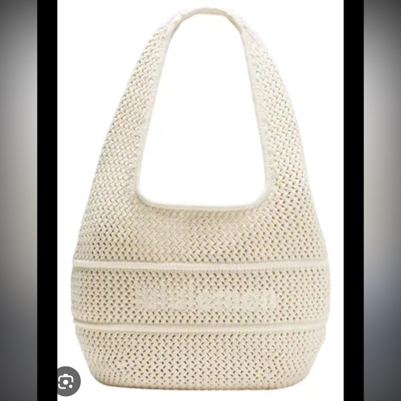 lululemon athletica Handbags - lululemon cotton crochet shoulder bag
